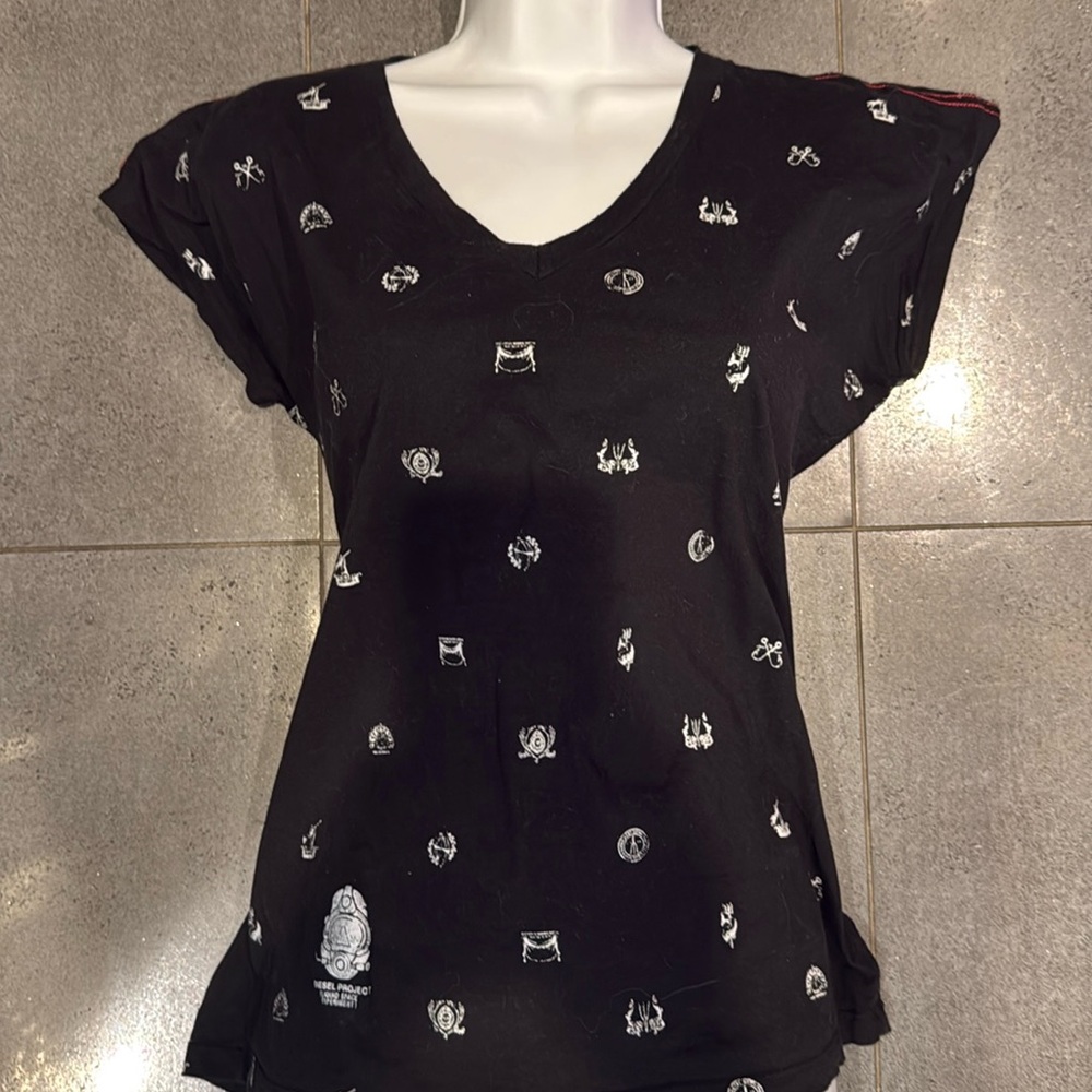✨ Diesel “Liquid Space Experiment” Graphic Tee – Rare 2008 Collection (Size S)